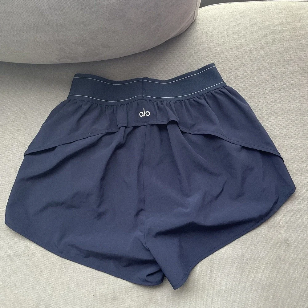 Alo Yoga Match Point Short Navy S